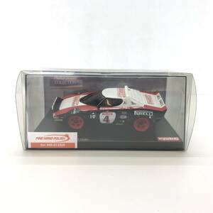 ☆中古品☆ 京商 ラジコン 1/27 ランチアストラトス サンレモ 1978 #4 ミニッツレーサー用替えボディ オートスケールコレクション MZP16SR 