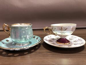 カップ&ソーサー ティーカップ カップソーサー CHINA Original FINE CHINA MIYOSHI CHINA シェル