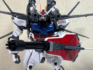 STRIKE GUNDAM +I.W.S.P GAT-X105 1/100完成品