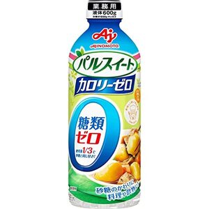 味の素 パルスイート カロリーゼロ 液体タイプ 600gボトル 砂糖約900g分の甘さ カロリーオフ 甘味料