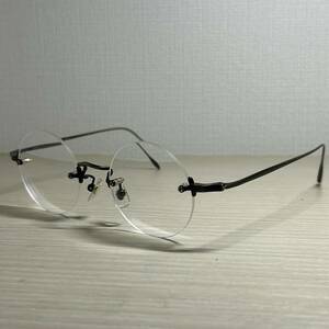 NOVA HAND MADE ラウンドメガネ　度入り　眼鏡　H-3036