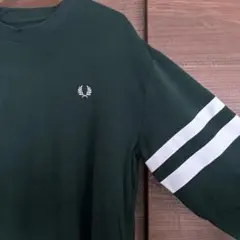 FRED PERRY トレーナー ビッグシルエット 緑 ユニセックスMサイズ