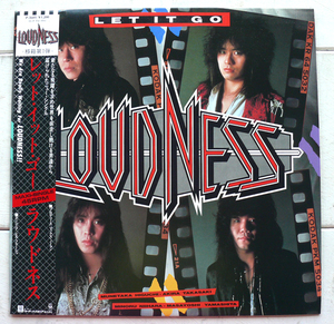 12INCH LOUDNESS ラウドネス レット・イット・ゴー 帯付