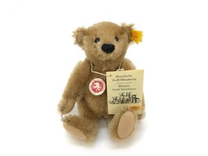 美品 Steiff シュタイフ テディベア Cinnamon Bar 1904 レプリカ ぬいぐるみ 16cm タグ付き Y08-47-A★