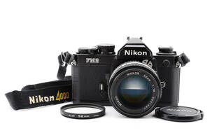 【美品】Nikon New FM2 FM2N 35mm Film Camera Ais Ai-s 50mm f1.4 Lens ニコン カメラ ボディ レンズ ストラップ #65