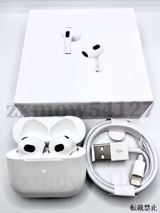 【2024最新】AirPods 第3世代 互換品 Pro イヤホン TWS 充電ケース付 ワイヤレスイヤホン Android iPhoneX 11 12 13 14 15 Bluetooth高音質