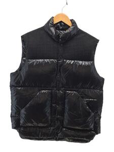 MONCLER◆ダウンベスト/1/-/BLK/無地/H209U1A00006//