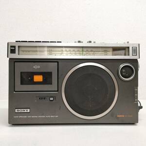 SONY ソニー ラジカセ 2BANDS CF-1980 Ⅱ カセットデッキ ラジカセ ラジオ オーディオ機器 レトロ ジャンク