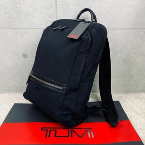 TUMI トゥミ HARRISON ブラッドナー メンズ ビジネスバッグ リュックサック バックパック 牛革+ナイロン A4+PC可 大容量 通勤 旅行 黒系