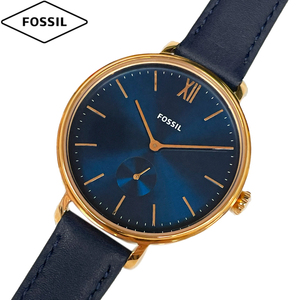 FOSSIL フォッシル 腕時計 新品・アウトレット KALYA カルヤ ES4663 レディース クォーツ ブルー文字盤 ネイビーレザー 並行輸入品