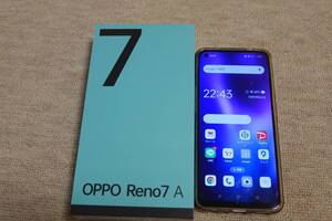 Reno7 A 6.4インチ ドリームブルー ワイモバイル 中古★★★