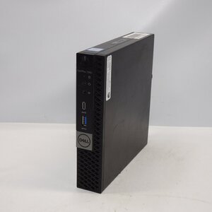 DELL OptiPlex 7060 Micro Core i3-8100 3.6GHz/4GB/HDD500GB/OS無/動作未確認【栃木出荷】