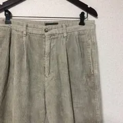 corduroy pants コーデュロイ パンツ　古着　ホワイト