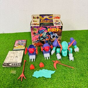 f1368 魔神英雄伝ワタル　ジャンク　ガッタイダー　ドンゴロ　当時物　プラクション　ワタル　プラモデル 組済　美品　送:60