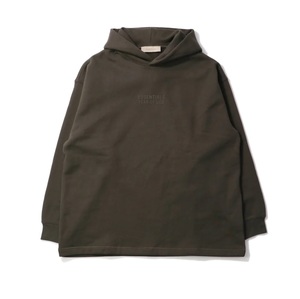 【Lサイズ】ESSENTIALS CORE FLEECE RELAXED HOODIE OFF BLACK Fear of God