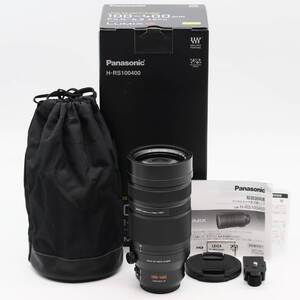 【新品級】 LEICA ライカ DG VARIO-ELMAR 100-400mm F4.0-6.3 LUMIX G Panasonic 望遠レンズ 箱付