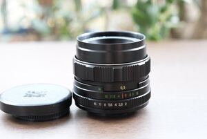 送料無料 分解清掃済み Helios-44M-4 58mm f2 ヘリオス M42ぐるぐるボケ オールドレンズ 単焦点 015