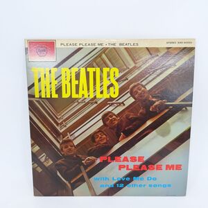 tyis6755-4 252 現状品 LPレコード THE BEATLES ザ・ビートルズ「PLEASE PLEASE ME 」 Apple RECORDS STEREO EAS-80550 EMI