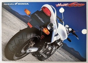 ホーネット600　(PC34)　車体カタログ　1998年12月　Hornet600　古本・即決・送料無料　管理№ 5292E