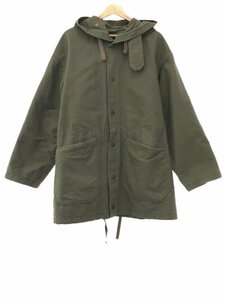 Engineered Garments エンジニアドガーメンツ コットンミリタリーモッズコート カーキ S IT61DZ88LURK