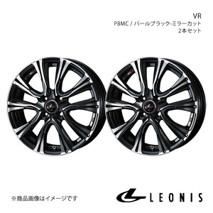 LEONIS/VR シャトル GK8/GK9/GP7/GP8 アルミホイール2本セット【15×5.5J 4-100 INSET50 PBMC】0041214×2