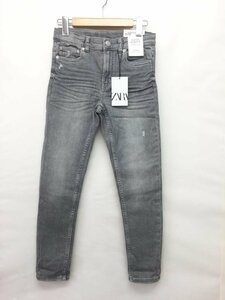 【送料込】[新品] [キッズ/子供]　zara　ザラ　ジーンズ　150cm　灰色　グレー　ストレッチ地　男の子 /n473402