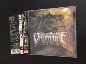 BULLET FOR MY VALENTINE [ブレット・フォー・マイ・ヴァレンタイン] 2008年 『SCREAM AIM FIRE』 日本盤帯付きCD