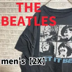 F2477【THE BEATLES】 ビートルズTシャツ【2X】ブラック