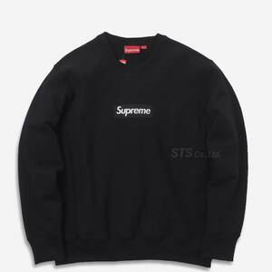 supreme 18AW box logo crewneck black M 国内正規品