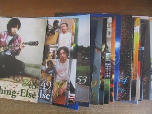 2207MK●ファンクラブ会報セット「斉藤和義 Something-Else」●Vol.48-Vol.82(不揃い、Vol.55＆56＆69抜け)/32冊セット