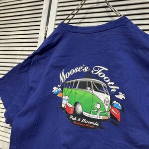 ASSV 1スタ ネイビー Tシャツ フォルクスワーゲン バス ピザ 90s 00s ビンテージ アメリカ 古着 ベール 卸 仕入れ