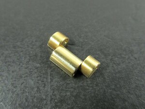 ①【ロレックス】純正 69178・79178等 デイトジャスト レディース 9.8mm プレジデントブレス用 K18YG 1コマ(ピンネジ無し)