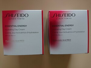 新品未使用 資生堂 SHISEIDO エッセンシャルイネルジャ ハイドレーティング デークリーム SPF20・PA 50g瓶 2個セット 