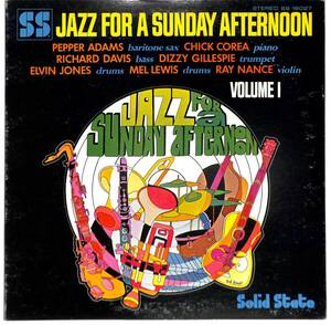 e6452/LP/米/V.A./Jazz For A Sunday Afternoon Volume 1