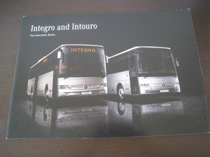 ★海外カタログ英語 ベンツ 大型バス　Integro・Intouro 11492