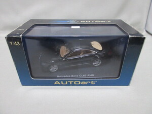 ★AUTOart　オートアート　1/43★メルセデス・ベンツ　MERCEDES-BENZ CL63 AMG ブラック★