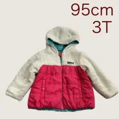 Patagonia3T95cmパタゴニアリバーシブルジャケットロゴ入りアウトドア