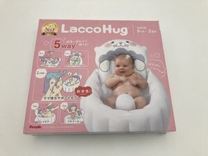 OK-442 ピープル お風呂 育児 Lacco Hug ラッコハグ 5way 赤ちゃん 新生児 対象年齢:0か月～2歳頃 PI-029 ハンドポンプ付き 良品 外箱潰れ