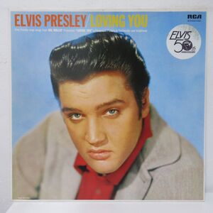 O.S.T. LP/EU/インナースリーブ付き美盤/Elvis Presley - Loving You/Ｂ-12636