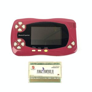 BANDAI バンダイ SCT-001 スワンクリスタル ゲーム機本体 ゲームソフト付き 難あり＊ジャンク品