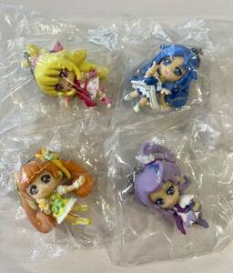 新品・未開封★ドキドキ！プリキュア★マスコットキーホルダー全４種コンプセット★フィギュア