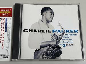 【CD超美品】the complete studio recordings on savoy years vol.2/charlie parker/サヴォイ・イヤーズvol.2/チャーリー・パーカー