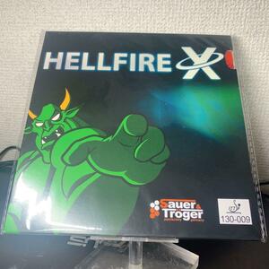 HELLFIRE X　卓球ラバー　粒高　イボ　Sauer&Troger 赤　OX