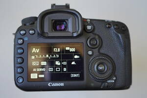 40727 1 EOS 7D Mark II ボディ 　ジャンク品