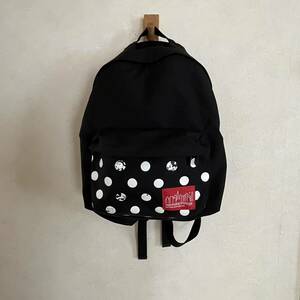 ☆Manhattan Portage　マンハッタンポーテージ × disney　ミッキー ディズニー　コラボ　リュック　バックパック　黒