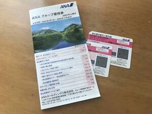 ANA 全日空　株主優待券2枚　2025年5月31日まで有効　優待冊子　送料無料