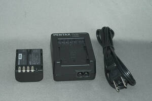 PENTAX ペンタックス 純正 バッテリー 充電器 D-BC90P＋ACアダプター＋PENTAX　RICHARGEABLE　LITHIUM-ION　BATTERY　DLI90P