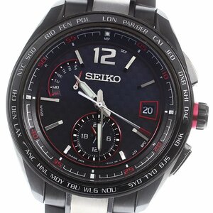 セイコー SEIKO SAGA267/8B63-0AS0 ブライツ フライト エキスパート ソーラー電波 メンズ 箱・保証書付き_761358【ev15】