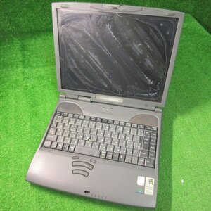 [4401]★Windows 98 当時物 BIOS OK ★ 東芝 dynabook 4360 SA70P 4C8 PA-SA70P4C83 Pentium 3 700MHz CD-ROM 14.1インチ ジャンク