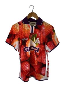 GUCCI◆Printed Football Technical Jersey T-Shirts/XS/RED/総柄/72034